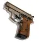 Preview: Zoraki 914-P 9mm P.A.K SRS Titan mit Holzoptik Griffschalen